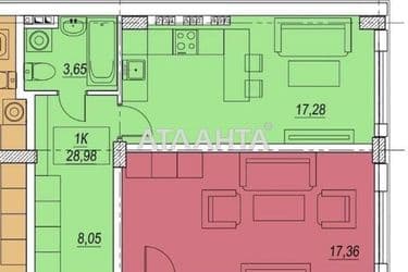 1-к apartment on street Vokzalenyy per  na Moldavanke - Atlanta.ua - photo 9