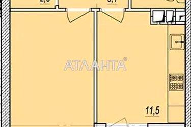 1-room apartment apartment by the address st. Prokhorovskaya Khvorostina (area 46,2 m2) - Atlanta.ua - photo 19