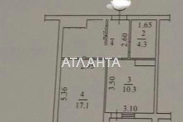 2-комнатная квартира по адресу ул. Прохоровская (площадь 45,4 м2) - Atlanta.ua - фото 24