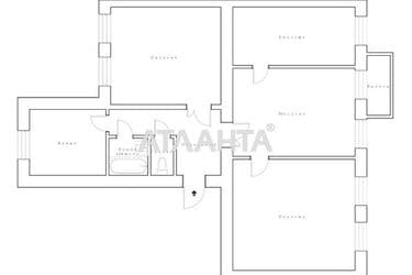 4+-rooms apartment apartment by the address st. Bazarnaya Kirova (area 91,2 m²) - Atlanta.ua - photo 41