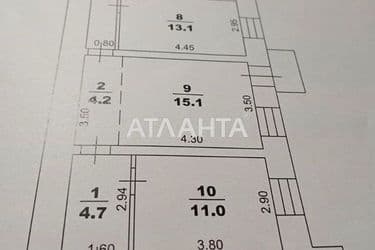 3-rooms apartment apartment by the address st. Bazarnaya Kirova (area 71 m²) - Atlanta.ua - photo 17