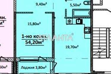 1-room apartment apartment by the address st. Gagarina pr (area 54,7 m2) - Atlanta.ua - photo 10