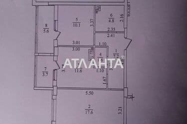 2-rooms apartment apartment by the address st. Stroitelnaya (area 62 m²) - Atlanta.ua - photo 38
