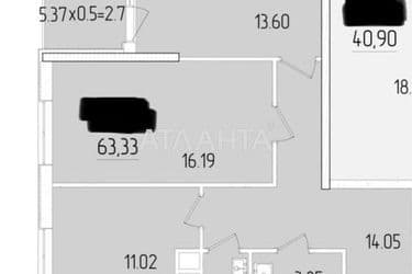 2-rooms apartment apartment by the address st. Krasnova (area 63,3 m²) - Atlanta.ua - photo 14
