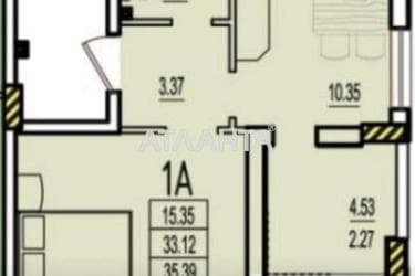 1-комнатная квартира по адресу ул. Строительная (площадь 35,5 м²) - Atlanta.ua - фото 6