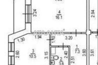 1-room apartment apartment by the address st. Tulskaya (area 38,5 m²) - Atlanta.ua - photo 22