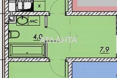 1-room apartment apartment by the address st. Prokhorovskaya Khvorostina (area 51,9 m²) - Atlanta.ua - photo 6