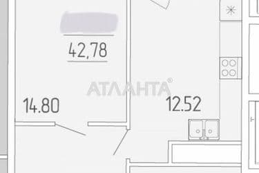 1-room apartment apartment by the address st. Krasnova (area 43,1 m²) - Atlanta.ua - photo 12