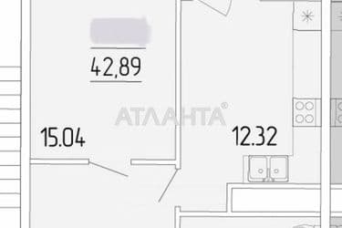 1-room apartment apartment by the address st. Krasnova (area 43,2 m²) - Atlanta.ua - photo 8