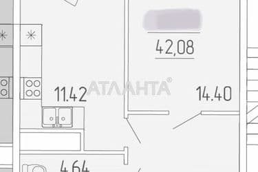 1-room apartment apartment by the address st. Krasnova (area 41,7 m²) - Atlanta.ua - photo 12