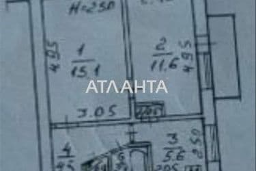 2-rooms apartment apartment by the address st. Geroev Krut Tereshkovoy (area 42 m²) - Atlanta.ua - photo 34