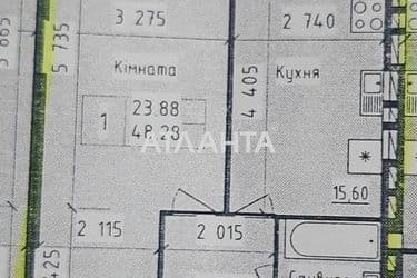 1-room apartment apartment by the address st. Lazurnaya Gaydara bul (area 45 m²) - Atlanta.ua - photo 9