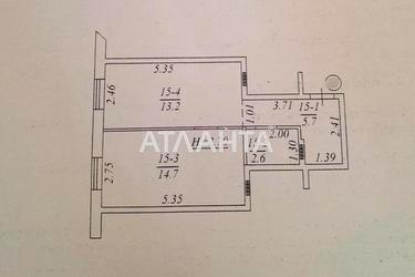 1-комнатная квартира по адресу ул. Кордонная (площадь 36,2 м²) - Atlanta.ua - фото 33
