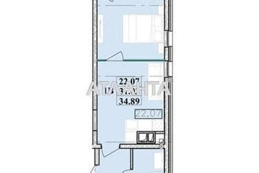 1-кімнатна квартира за адресою вул. Франка Івана (площа 33 м²) - Atlanta.ua - фото 24