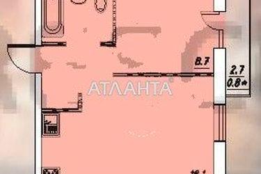 1-room apartment apartment by the address st. Inglezi 25 chapaevskoy div (area 33,8 m²) - Atlanta.ua - photo 34