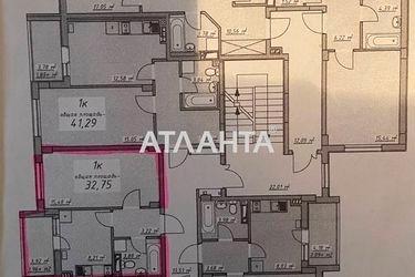 1-room apartment apartment by the address st. Massiv 10 (area 32,8 m²) - Atlanta.ua - photo 17