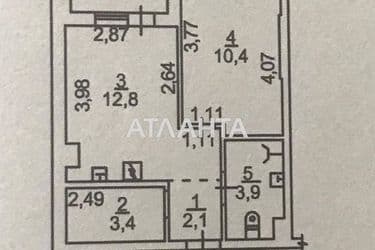 1-room apartment apartment by the address st. Kulikovskiy 2 y per (area 34 m²) - Atlanta.ua - photo 33
