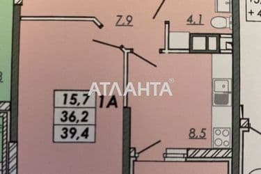 1-room apartment apartment by the address st. Ovidiopolskaya dor (area 39,4 m²) - Atlanta.ua - photo 13