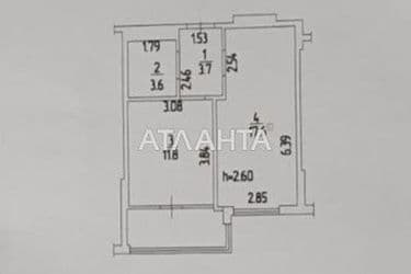 1-room apartment apartment by the address st. Spreysa (area 41,8 m²) - Atlanta.ua - photo 13