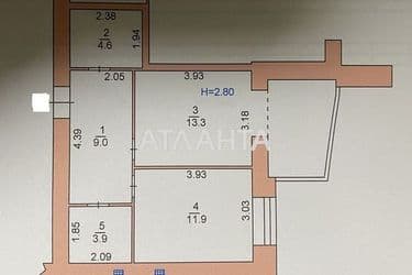 1-room apartment apartment by the address st. Parkovaya (area 50 m²) - Atlanta.ua - photo 13