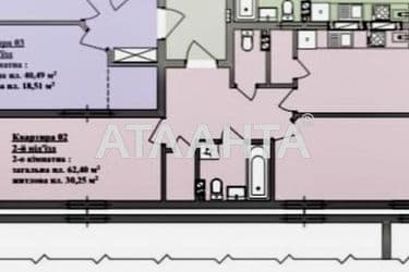 2-rooms apartment apartment by the address st. Truskavetskaya ul (area 62 m²) - Atlanta.ua - photo 18
