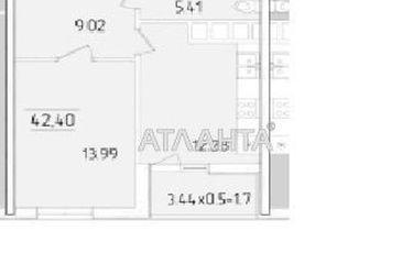 1-room apartment apartment by the address st. Krasnova (area 42,5 m2) - Atlanta.ua - photo 24