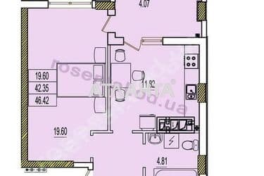 1-room apartment apartment by the address st. Stroitelnaya (area 46,4 m²) - Atlanta.ua - photo 34