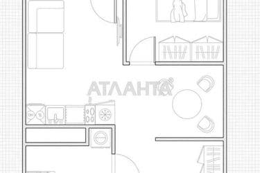 1-room apartment apartment by the address st. Krasnova (area 42,5 m²) - Atlanta.ua - photo 14
