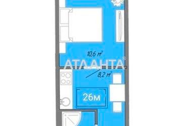 1-room apartment apartment by the address st. Nebesnoy Sotni pr Zhukova marsh pr Leninskoy iskry pr (area 26,0 m2) - Atlanta.ua - photo 18