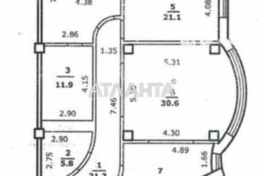 3-rooms apartment apartment by the address st. Shevchenko pr (area 144,4 m²) - Atlanta.ua - photo 20
