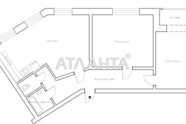 3-rooms apartment apartment by the address st. Lyustdorfskaya dor Chernomorskaya dor (area 68,8 m²) - Atlanta.ua - photo 33
