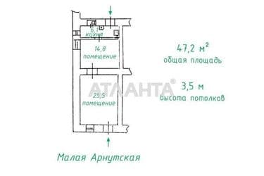 Commercial real estate at st. Malaya arnautskaya Vorovskogo (area 47,2 m²) - Atlanta.ua - photo 7