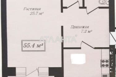1-room apartment apartment by the address st. Frantsuzskiy bul Proletarskiy bul (area 56,4 m²) - Atlanta.ua - photo 22
