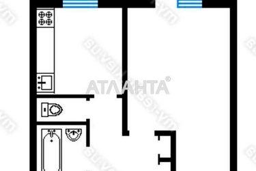 1-комнатная квартира по адресу ул. Маршала Малиновского (площадь 40 м²) - Atlanta.ua - фото 32