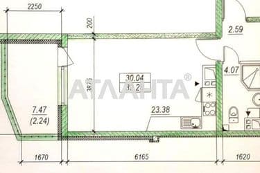 1-room apartment apartment by the address st. Srednefontanskaya (area 32,5 m²) - Atlanta.ua - photo 24