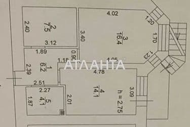 1-room apartment apartment by the address st. Kostandi (area 50 m²) - Atlanta.ua - photo 14