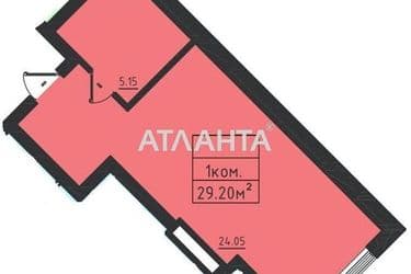 1-room apartment apartment by the address st. Dacha Kovalevskogo Amundsena (area 29,2 m²) - Atlanta.ua - photo 10