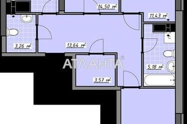 3-rooms apartment apartment by the address st. Glushko ak pr Dimitrova pr (area 85 m²) - Atlanta.ua - photo 8