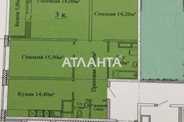 3-rooms apartment apartment by the address st. Varnenskaya (area 87,5 m²) - Atlanta.ua - photo 7