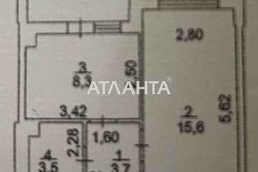 1-комнатная квартира по адресу ул. Проездная (площадь 33,3 м²) - Atlanta.ua - фото 21