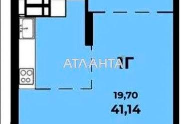 1-комнатная квартира по адресу Балтийский пер. (площадь 41 м²) - Atlanta.ua - фото 36