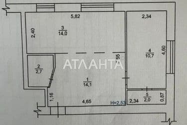 2-rooms apartment apartment by the address st. Chervonopolskaya (area 44 m²) - Atlanta.ua - photo 6
