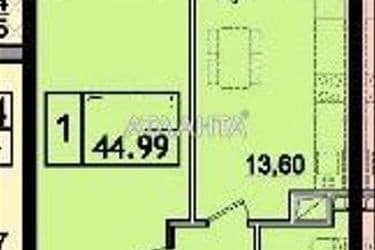 1-комнатная квартира по адресу ул. Сахарова (площадь 45 м²) - Atlanta.ua - фото 32