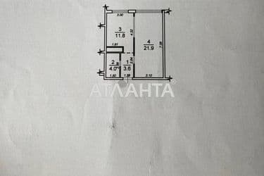 1-room apartment apartment by the address st. Zhemchuzhnaya (area 41 m²) - Atlanta.ua - photo 38