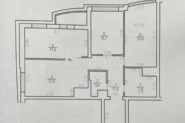 3-rooms apartment apartment by the address st. Gagarina pr (area 101,2 m²) - Atlanta.ua - photo 62