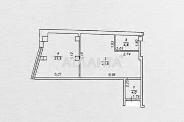 1-room apartment apartment by the address st. Udelnyy per Telmana per (area 59 m²) - Atlanta.ua - photo 29