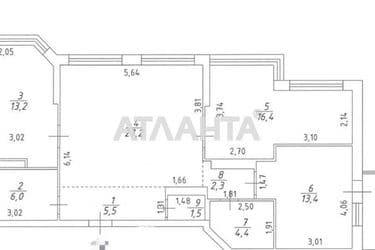3-rooms apartment apartment by the address st. Vilyamsa ak (area 93,2 m²) - Atlanta.ua - photo 15