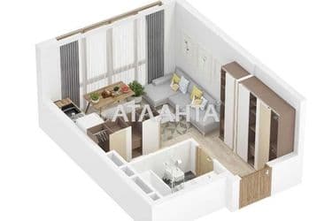 1-room apartment apartment by the address st. Vilyamsa ak (area 25,7 m²) - Atlanta.ua - photo 10