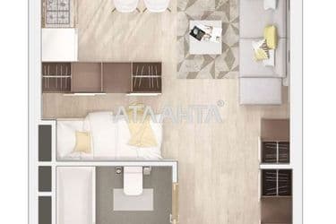 1-room apartment apartment by the address st. Vilyamsa ak (area 25,7 m²) - Atlanta.ua - photo 11