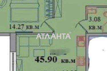 1-комнатная квартира по адресу ул. Северная (площадь 46 м²) - Atlanta.ua - фото 22